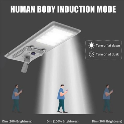 Outdoor Integrated Solar Street Light 140LM/W 5 - 8m Installation Height