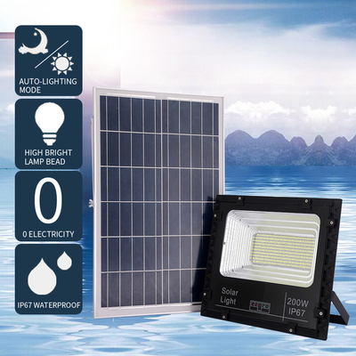 3000lm 120° Motion Solar Led Flood Lights Outdoor With 3.2v/40ah Lifepo4 Battery