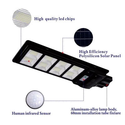 60W Solar Powered LED Street Light IP65 120W 180W