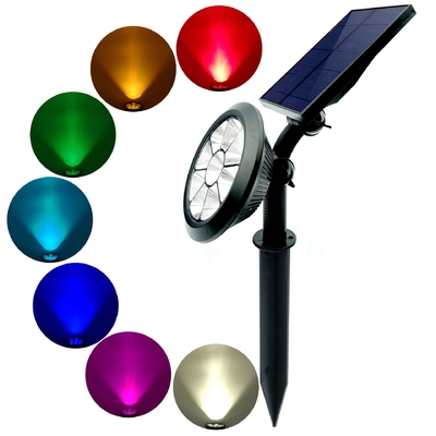 Outdoor Solar Garden Light Waterproof With Various Light Colors Inground Led Lawn Garden Light